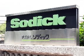 Sodick exterior, logo, and signboard